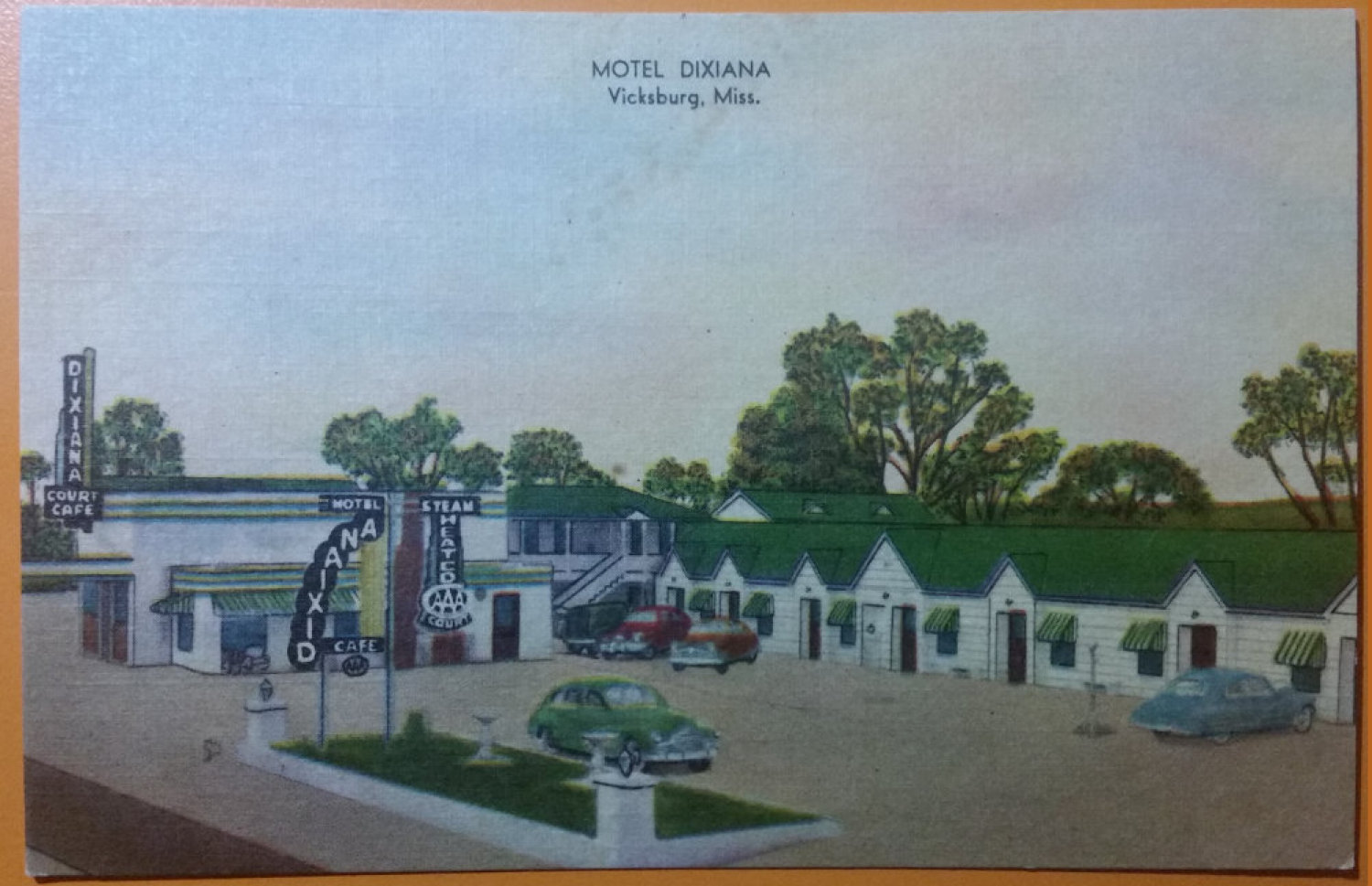 (image for) postcard USA - MS - Mississippi #0001